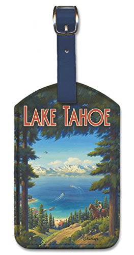 Erickson Lake Tahoe Leatherette Luggage Tag