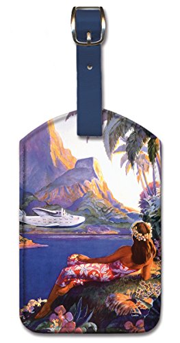 Lawler South Seas Isles Luggage Baggage Tag