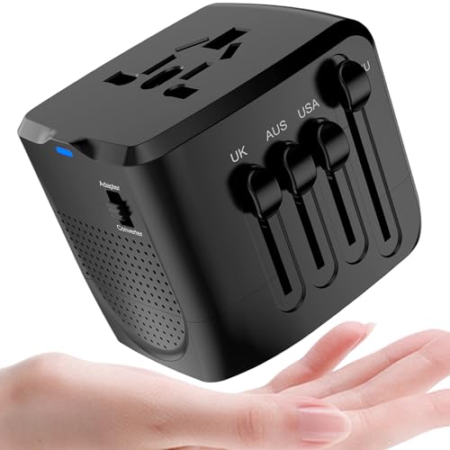 All-in-one International Travel Adapter for Aviation Enthusiasts