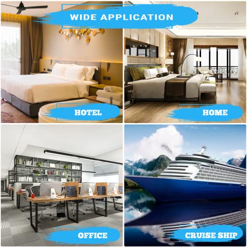 Europe to USA Plug Adapter Converter, 2 Pack: Aviation Edition