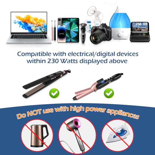 International Travel Adapter with 18W PD USB-C