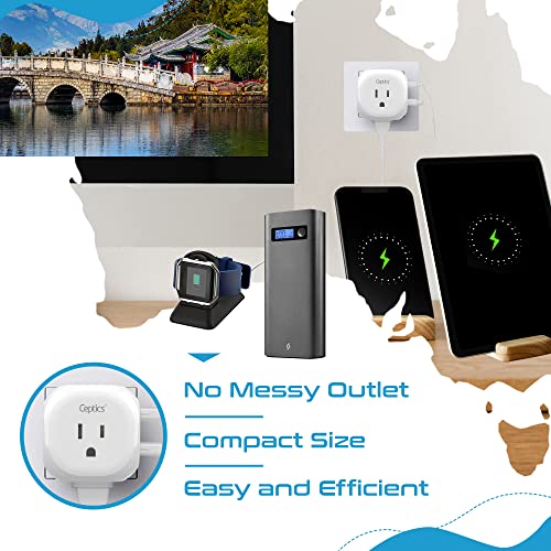 Australia & China Travel Adapter - Ultra Compact & Lightweight