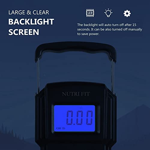 Portable Aviation Travel Luggage Scale - 110lb/50kg