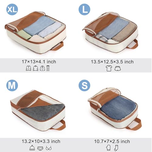 Aviation Travel Essentials: CLUCI 4 Set Packing Cubes