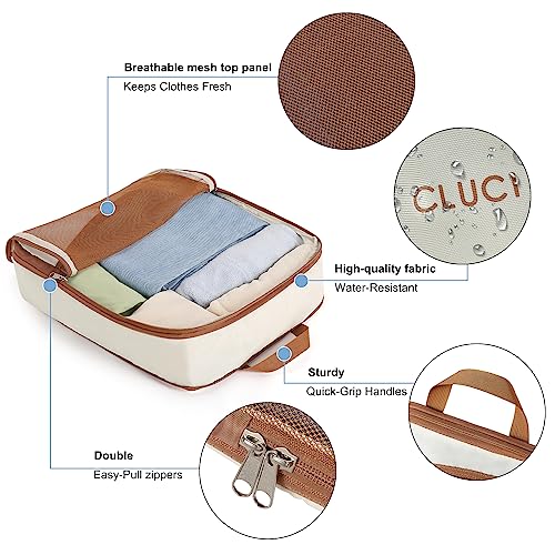 Aviation Travel Essentials: CLUCI 4 Set Packing Cubes