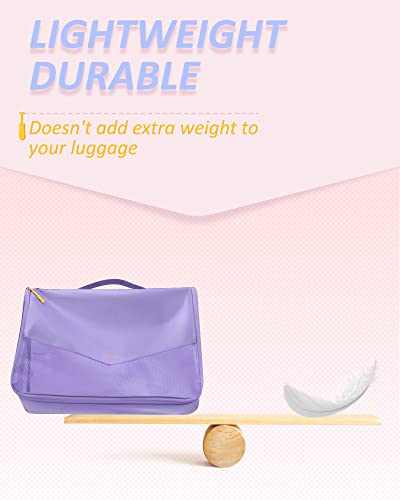 Aviation Travel Packing Cubes Set with Shoe Bag