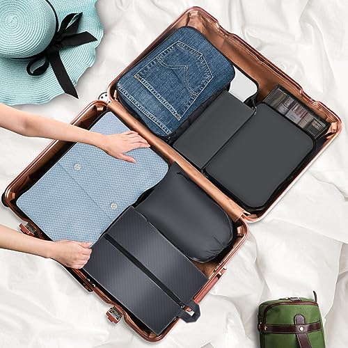 Aviation Travel Essentials: 8 Organizer Cubes for Luggage