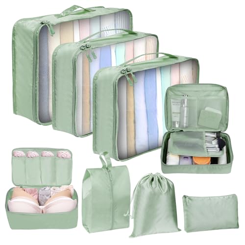 Aviation Packing Cubes Set Lightweight Luggage Organizer