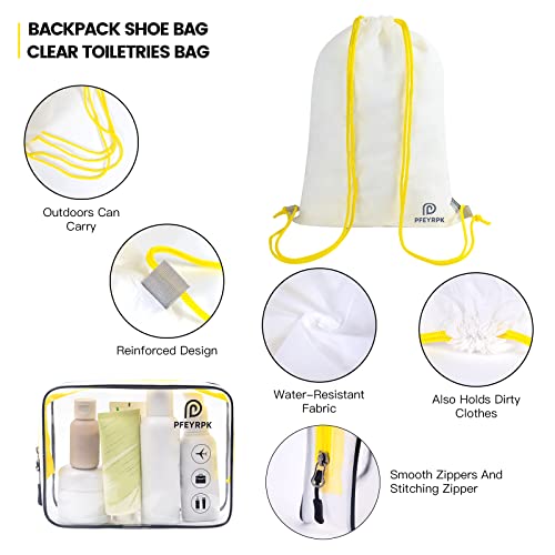 PFEYRPK Compression Packing Cubes Set for Aircraft Travel