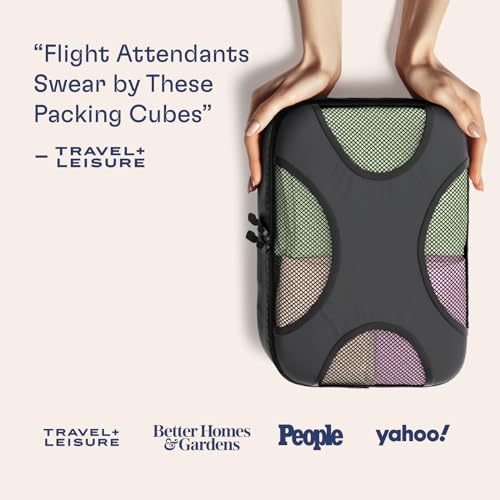 Shacke 5 Set Lightweight Luggage Organizer (Dark Grey)