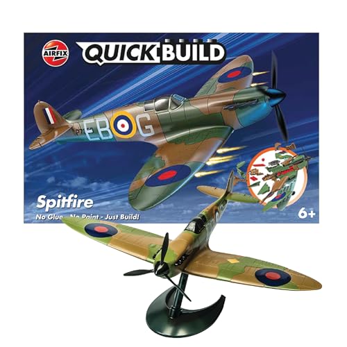 Quickbuild Spitfire Airplane Model Kit - Airfix J6000