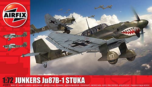 Airfix 1:72 Junkers Ju87 B-1 Stucka WWII Model