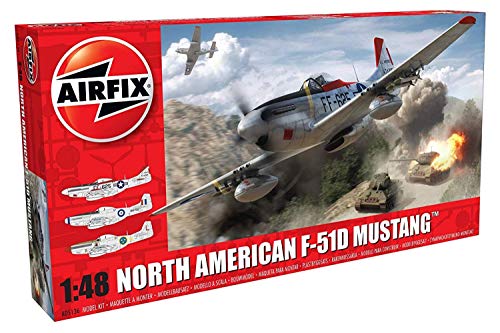 1:48 Airfix F-51D Mustang Aviation Model Kit