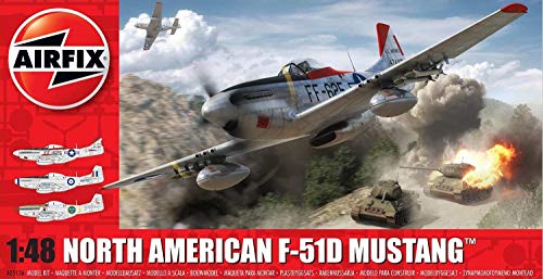1:48 Airfix F-51D Mustang Aviation Model Kit