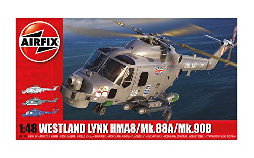 1:48 Airfix Westland Lynx HM8/MK88A/MK90B Military Helicopter Kit