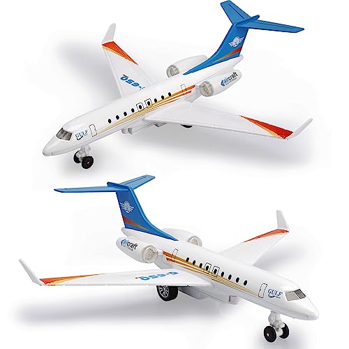 G650 Die-Cast Metal Aircraft Toy with Display Rack