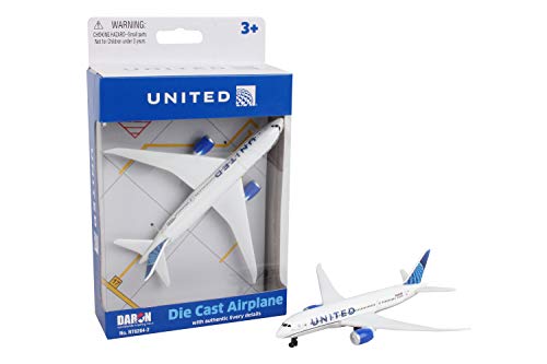 United 747 Aviation Plane