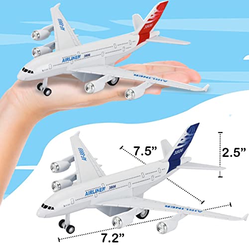 6 Pack: Big Model Airliners with Lights and Sound