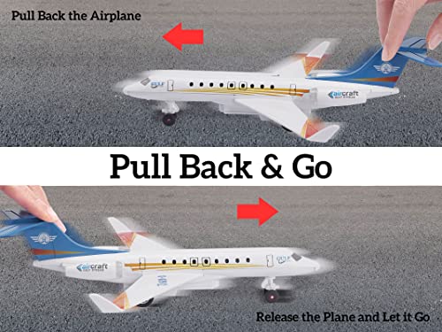 G650 Die-Cast Metal Aircraft Toy with Display Rack