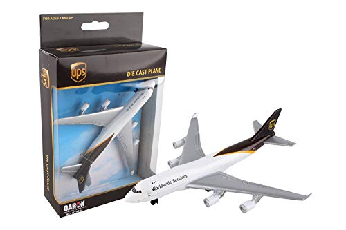 White Daron UPS Aircraft
