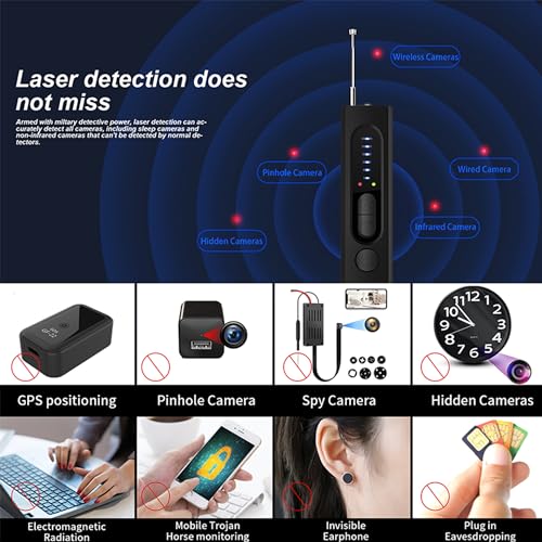 Aviation Anti-Spy Detector with GPS Tracker Detection