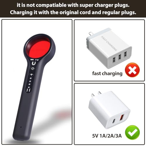 RF Portable Spy Camera Detector for Travel & Office