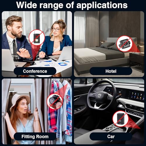 Anti-Spy Wireless Camera Detector for Aviation Security