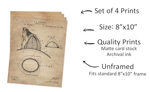 Aviator Decor - Vintage Biplane Print Set