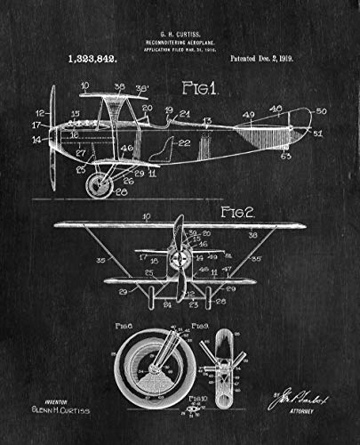 Aviation Pilot Gifts - Industrial Airplane Decor