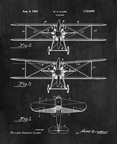 Aviation Pilot Gifts - Industrial Airplane Decor