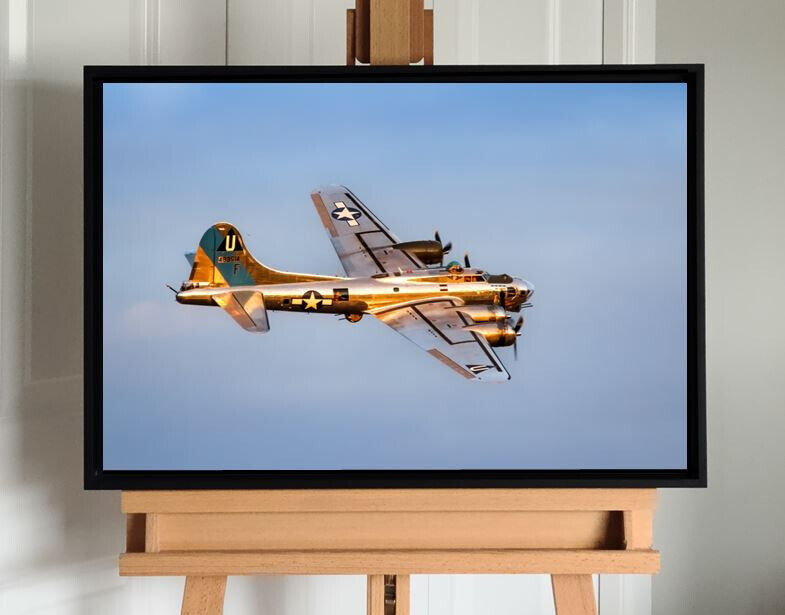 WWII B-17 "Sentimental Journey" Aviation Wall Art