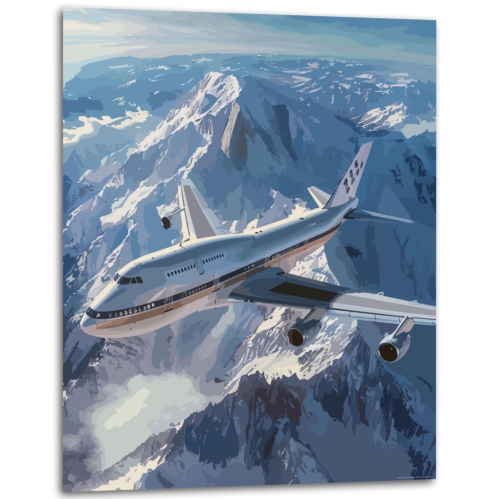 Airplane Poster Set - Cessna, Boeing, Aviation Pilot