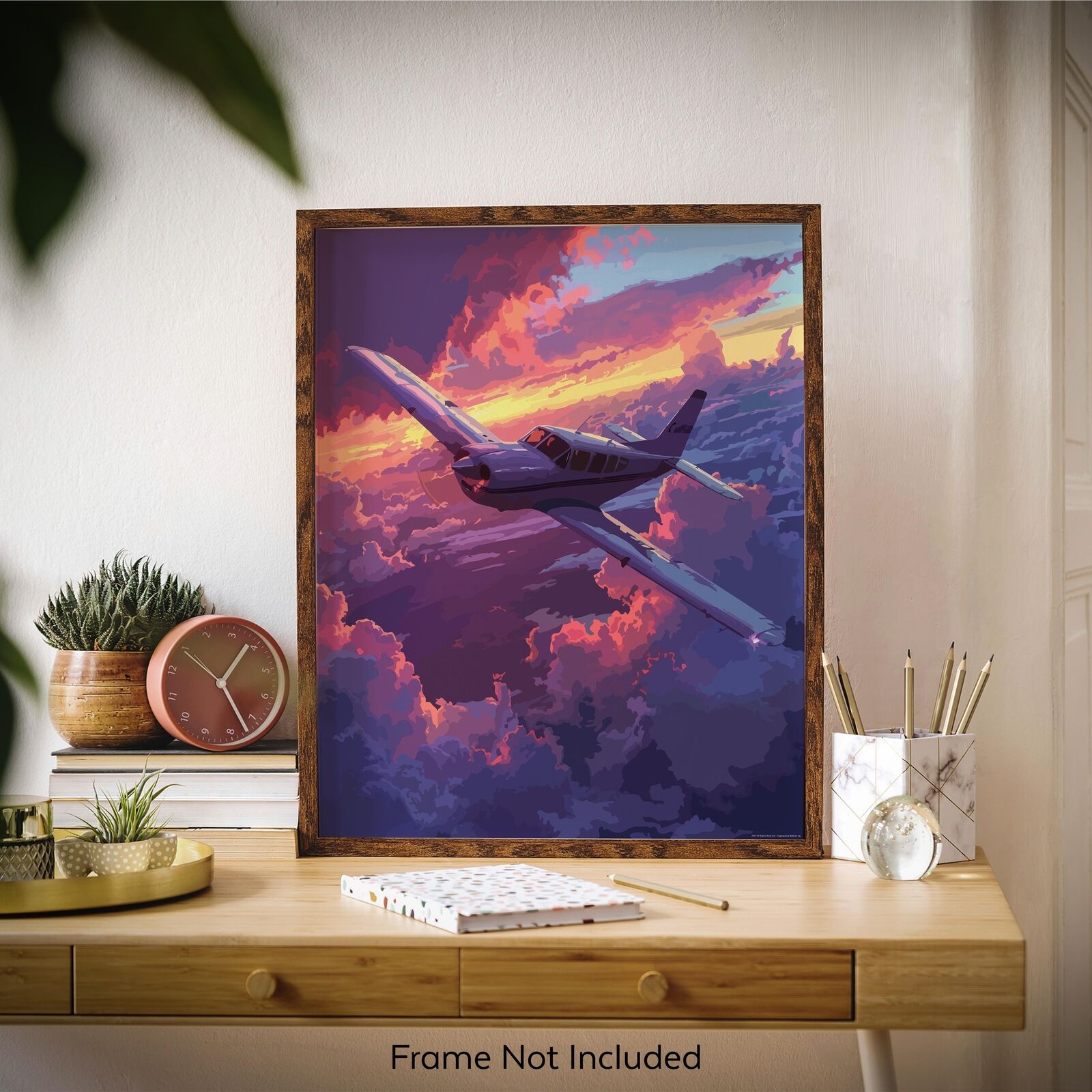 Aviation Pilot Prints: Cessna Boeing Wall Decor 11x14