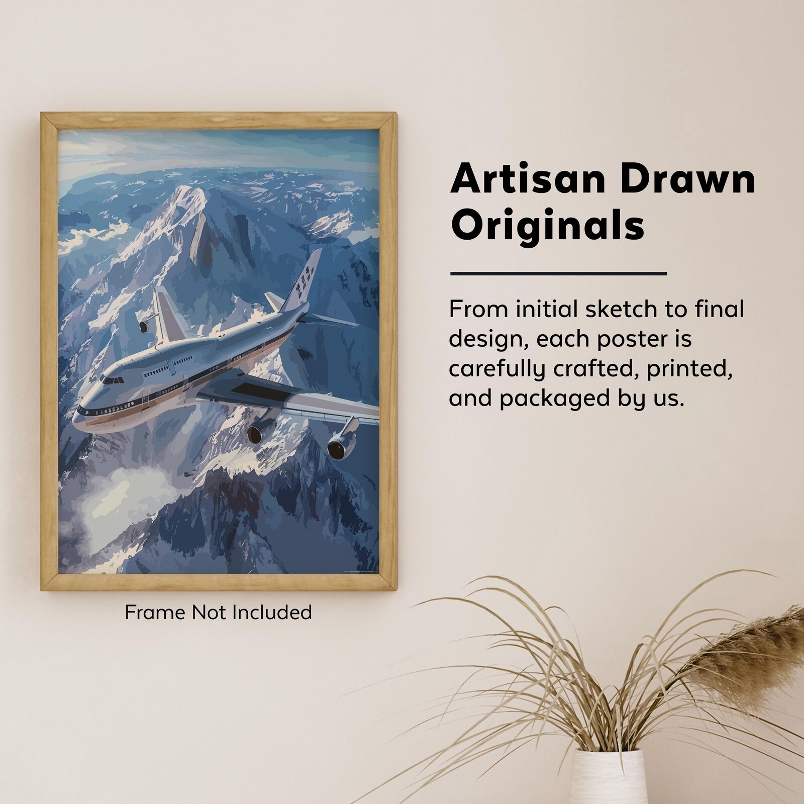 Airplane Poster Set - Cessna, Boeing, Aviation Pilot