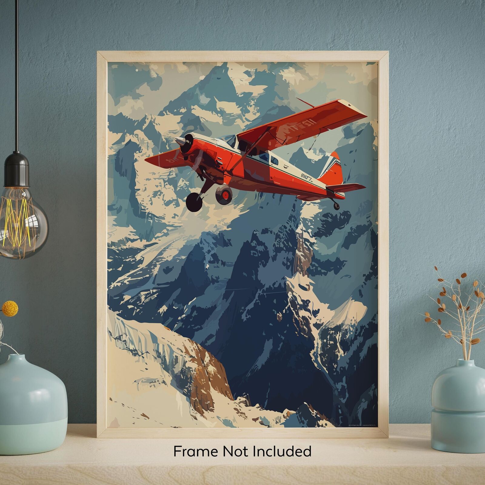 Airplane Poster Set for Aviation Enthusiasts - 11x14