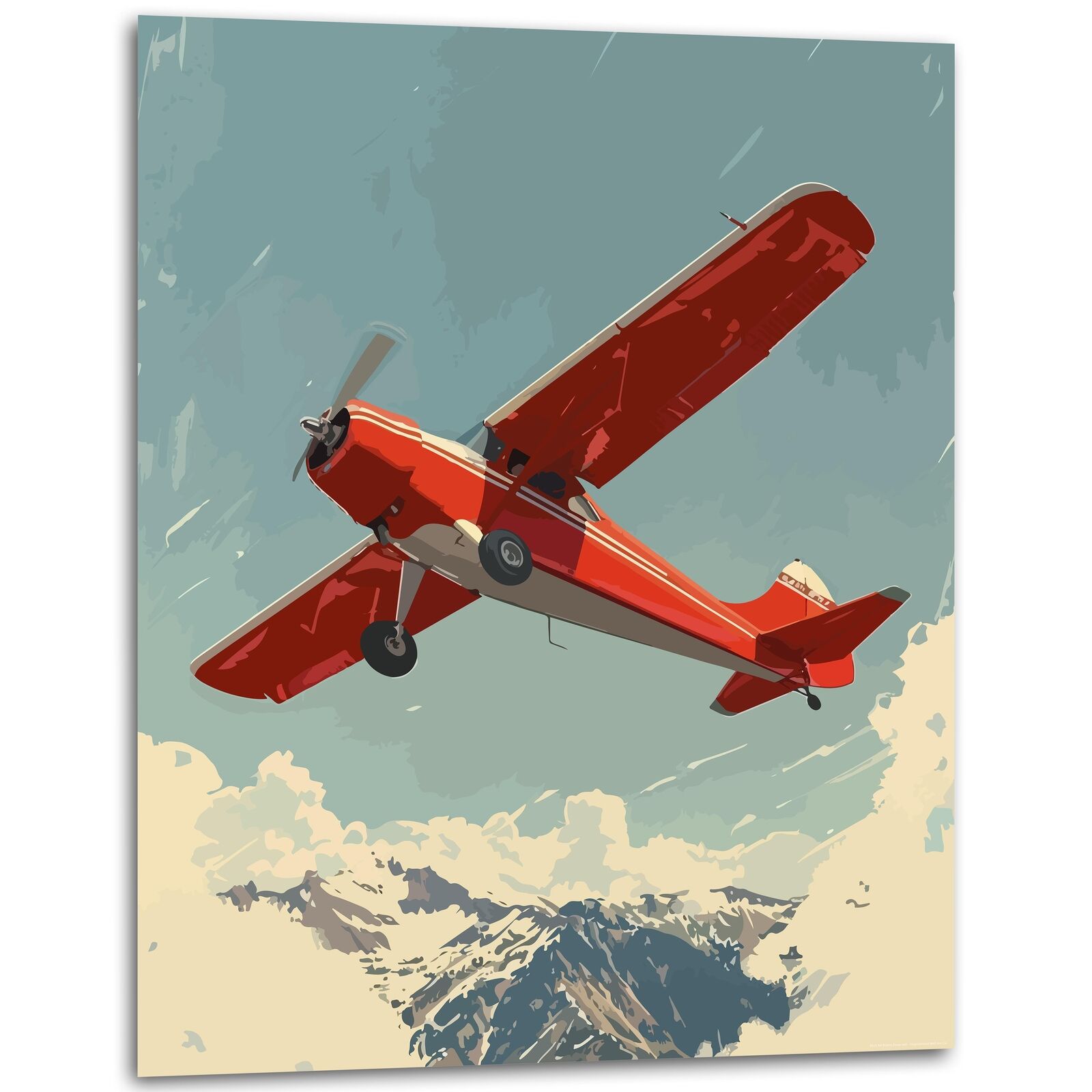 Aviation Pilot Prints: Cessna Boeing Wall Art, 11x14
