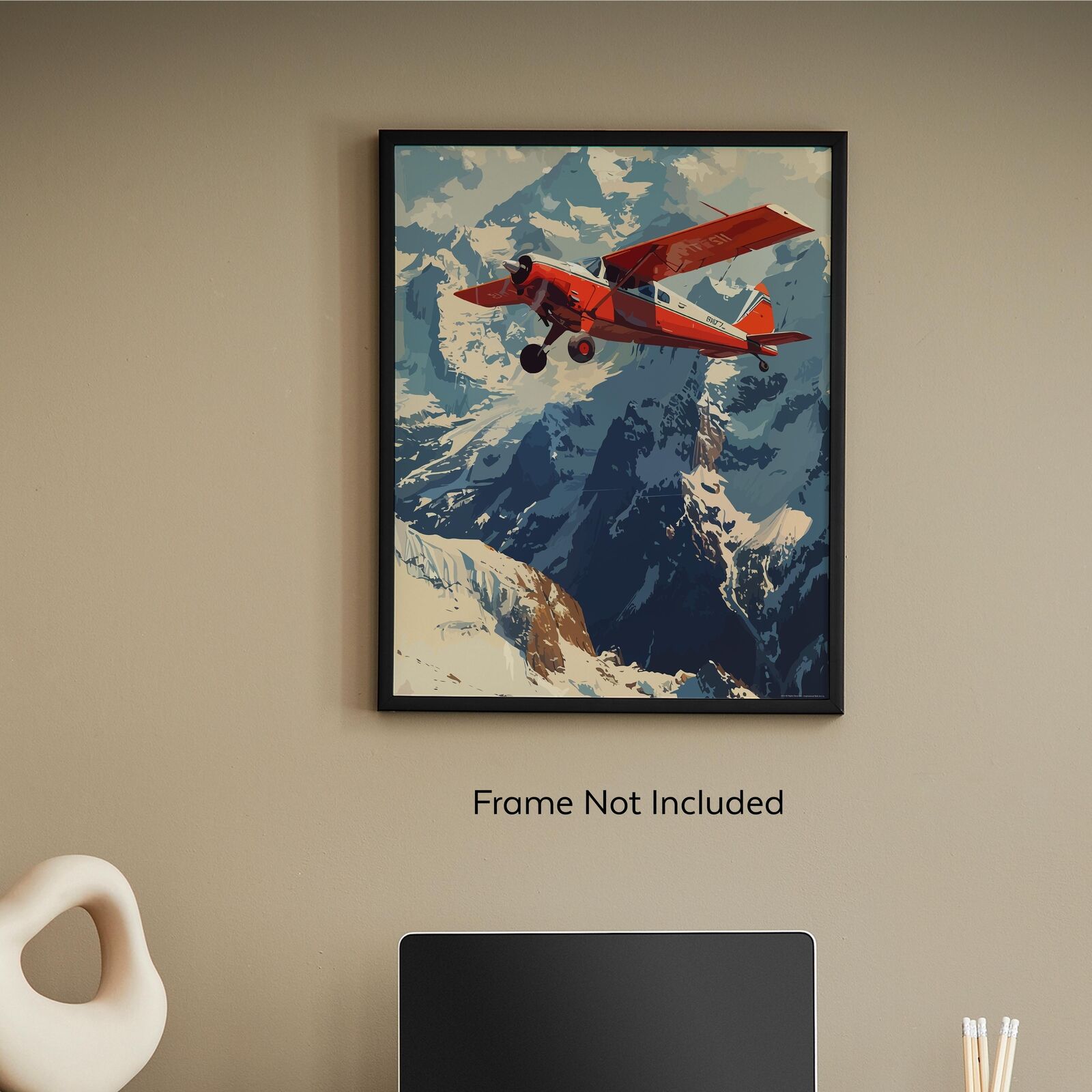 Airplane Poster Set for Aviation Enthusiasts - 11x14