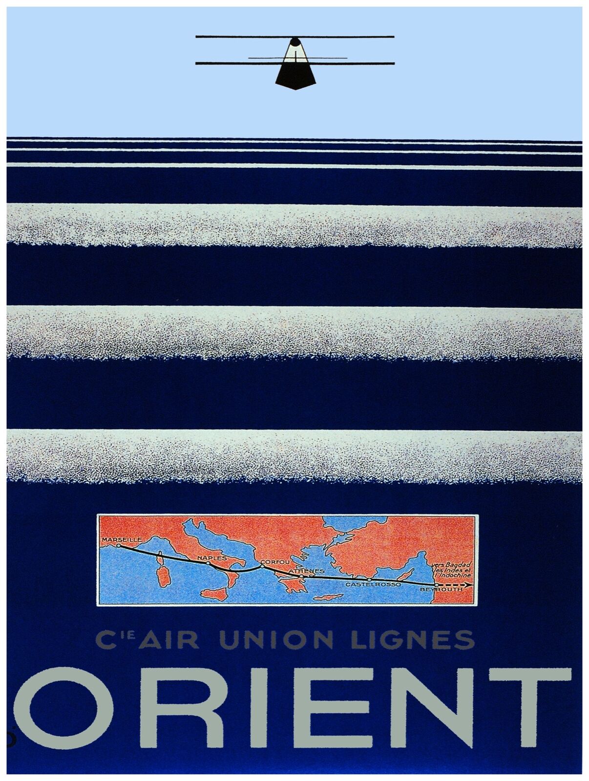 Aviation Graphic Art Wall Decor for Travel Enthusiasts