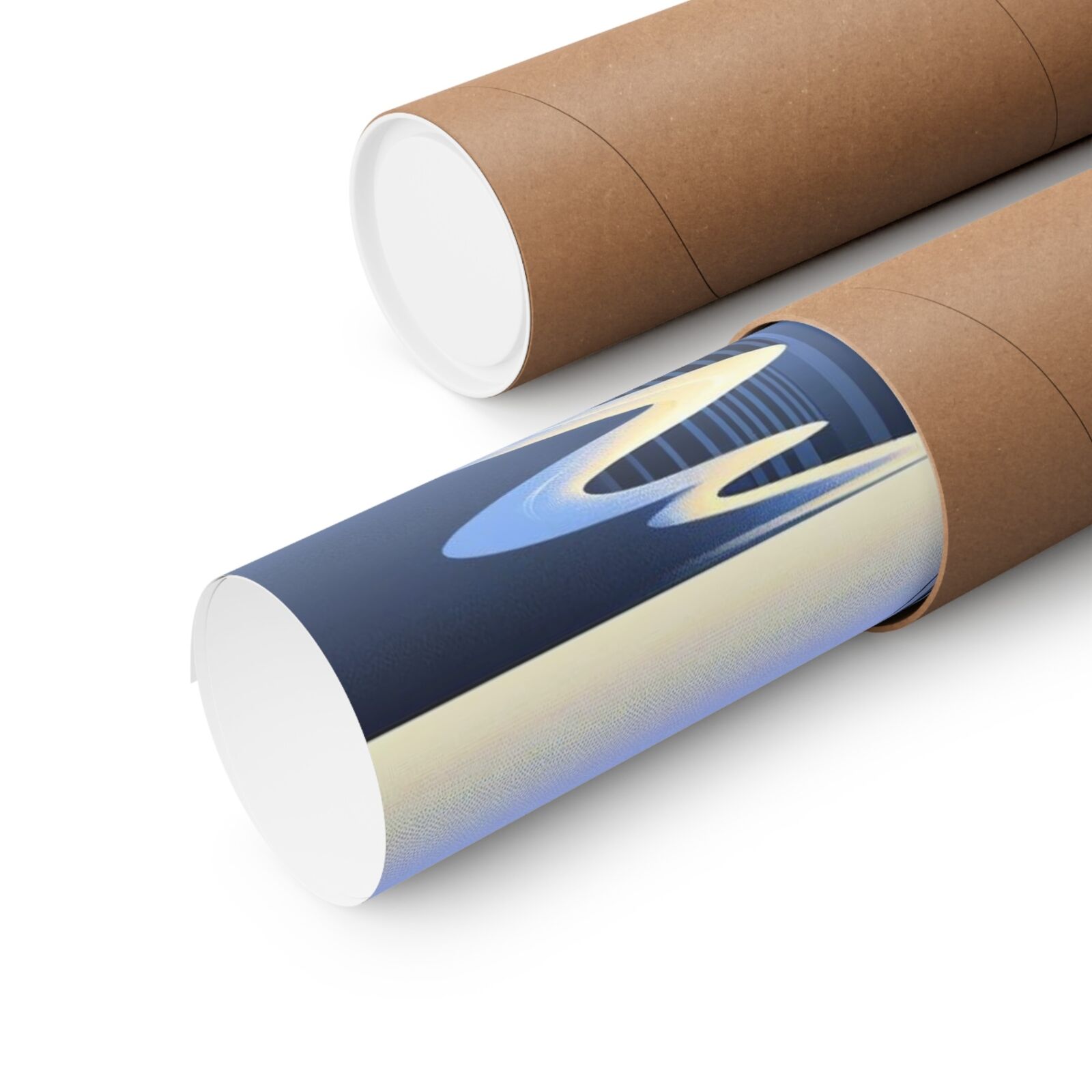 Retro Optical Illusion Hot Air Balloon Aviation Poster