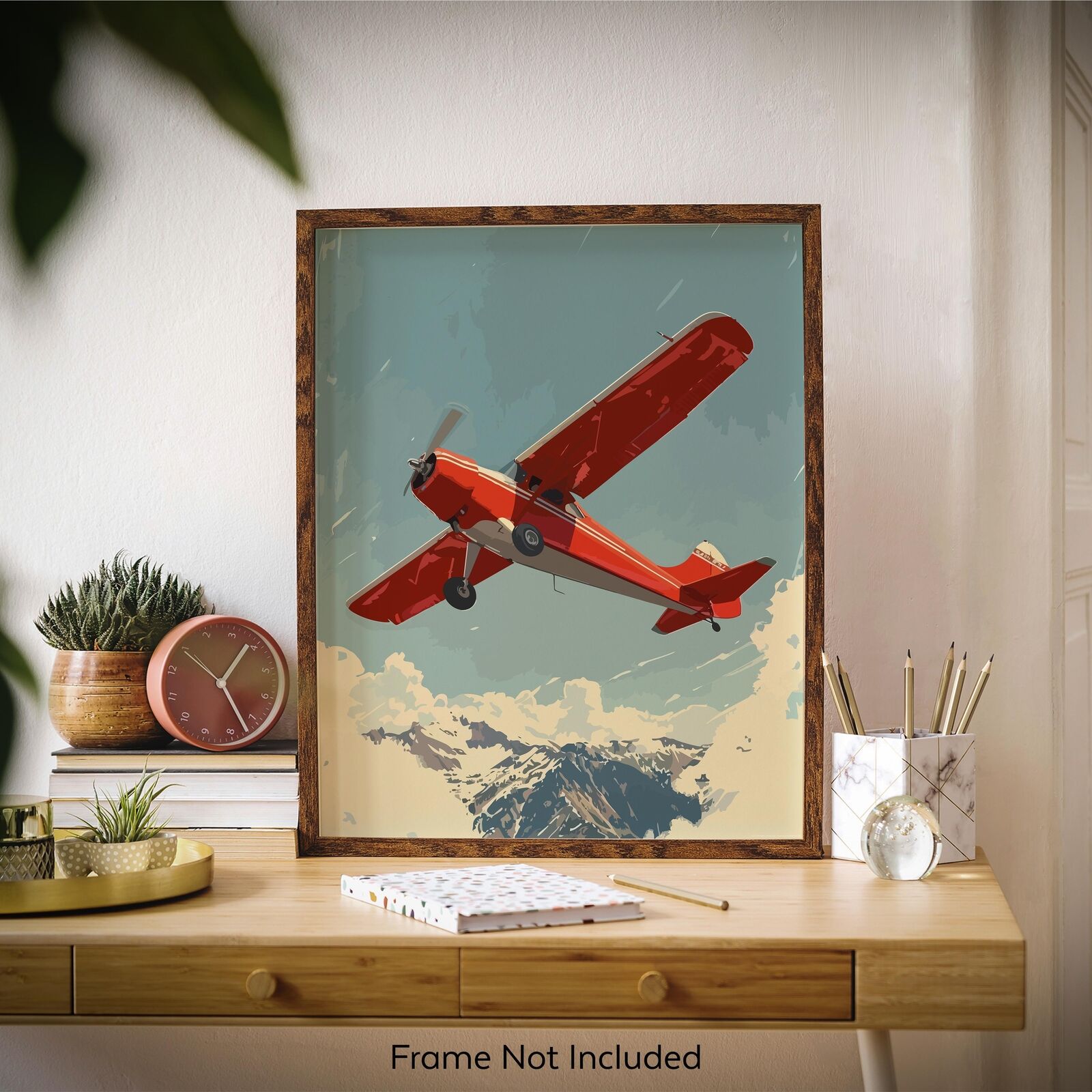 Aviation Pilot Prints: Cessna Boeing Wall Art, 11x14