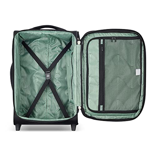 DELSAY Paris Sky Max 2.0 Luggage, Black, 21 Inch