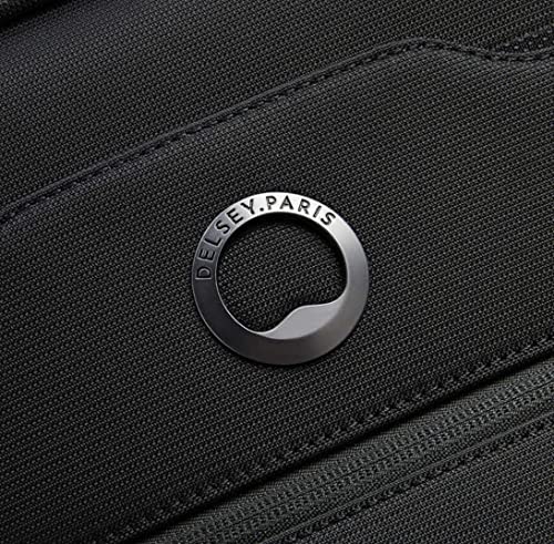 DELSY Paris Softside Expandable Luggage Set, Black