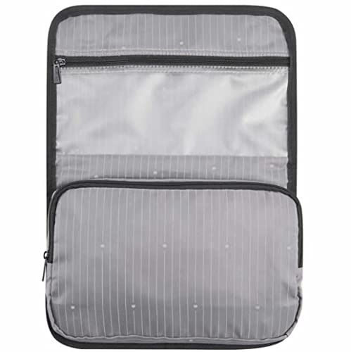 DELSY Paris Softside Expandable Luggage Set, Black