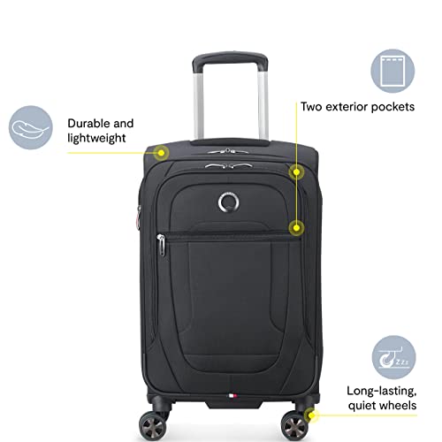 DELSY Paris Helium DLX Navy Blue Carry-On Luggage