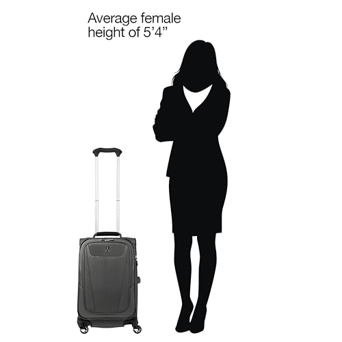 Expandable 20-Inch Carry-On, Travelpro Maxlite 5, Shadow Grey