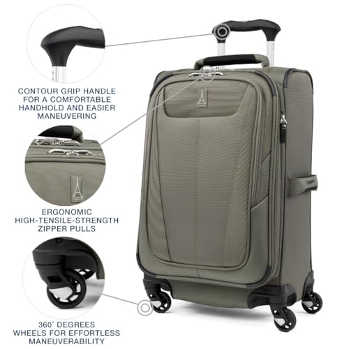 Travelpro Maxlite 5 Carry on Luggage, 4 Wheels