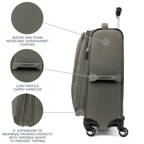 Travelpro Maxlite 5 Carry on Luggage, 4 Wheels