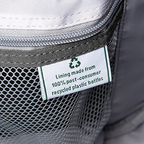 Aviation Travel Tote: Lightweight Underseat Carry-On, Shadow Grey