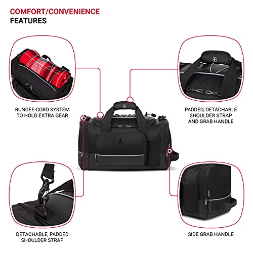 SwissGear Apex Duffle Bag with Bungee-Cord System