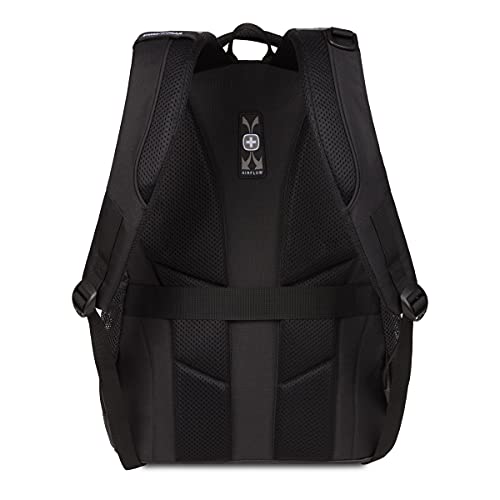 SwissGear Cecil 5505 Black Hex Aviation Backpack